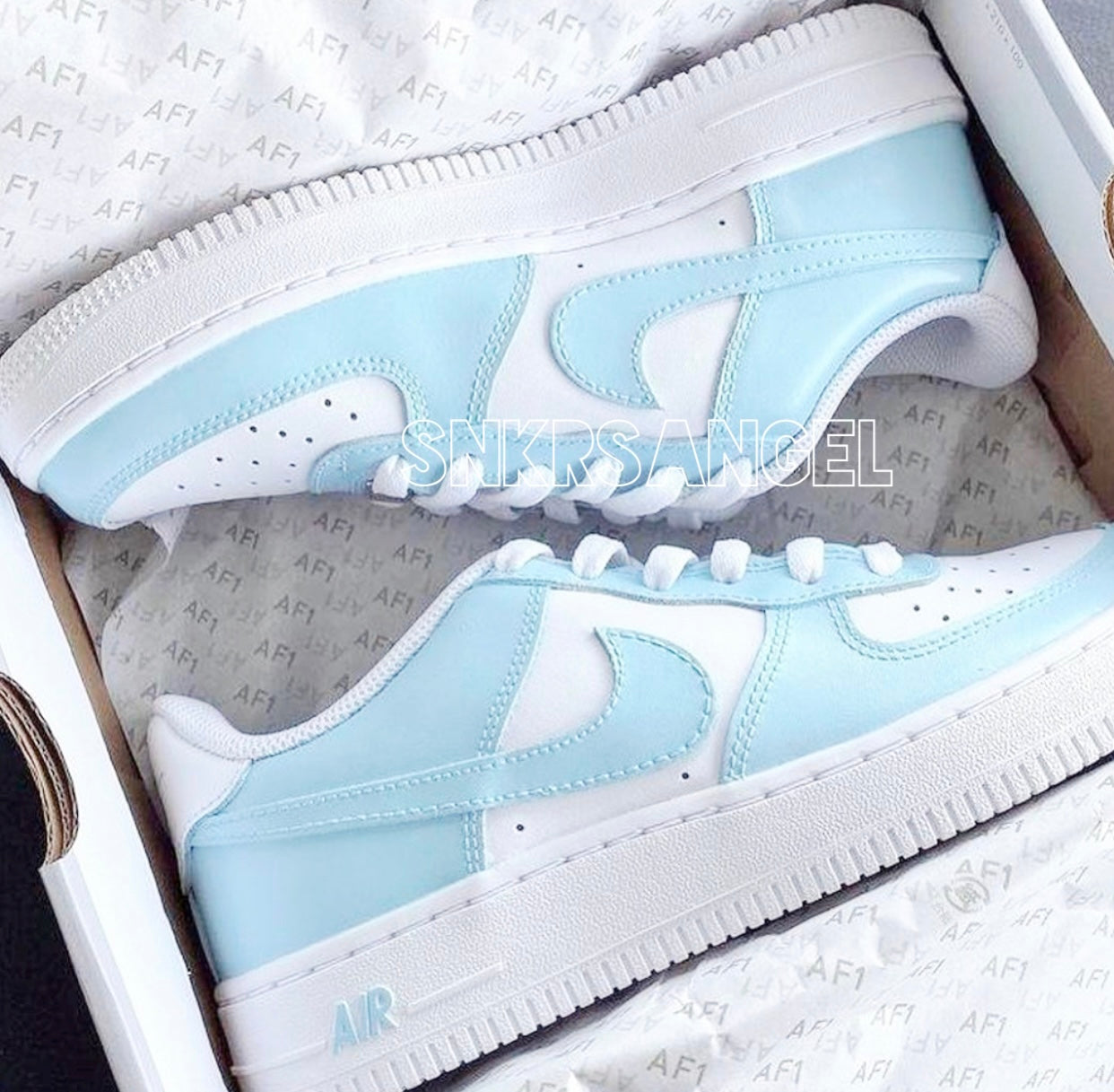 Hand painted custom air force 1 low nike sneakers