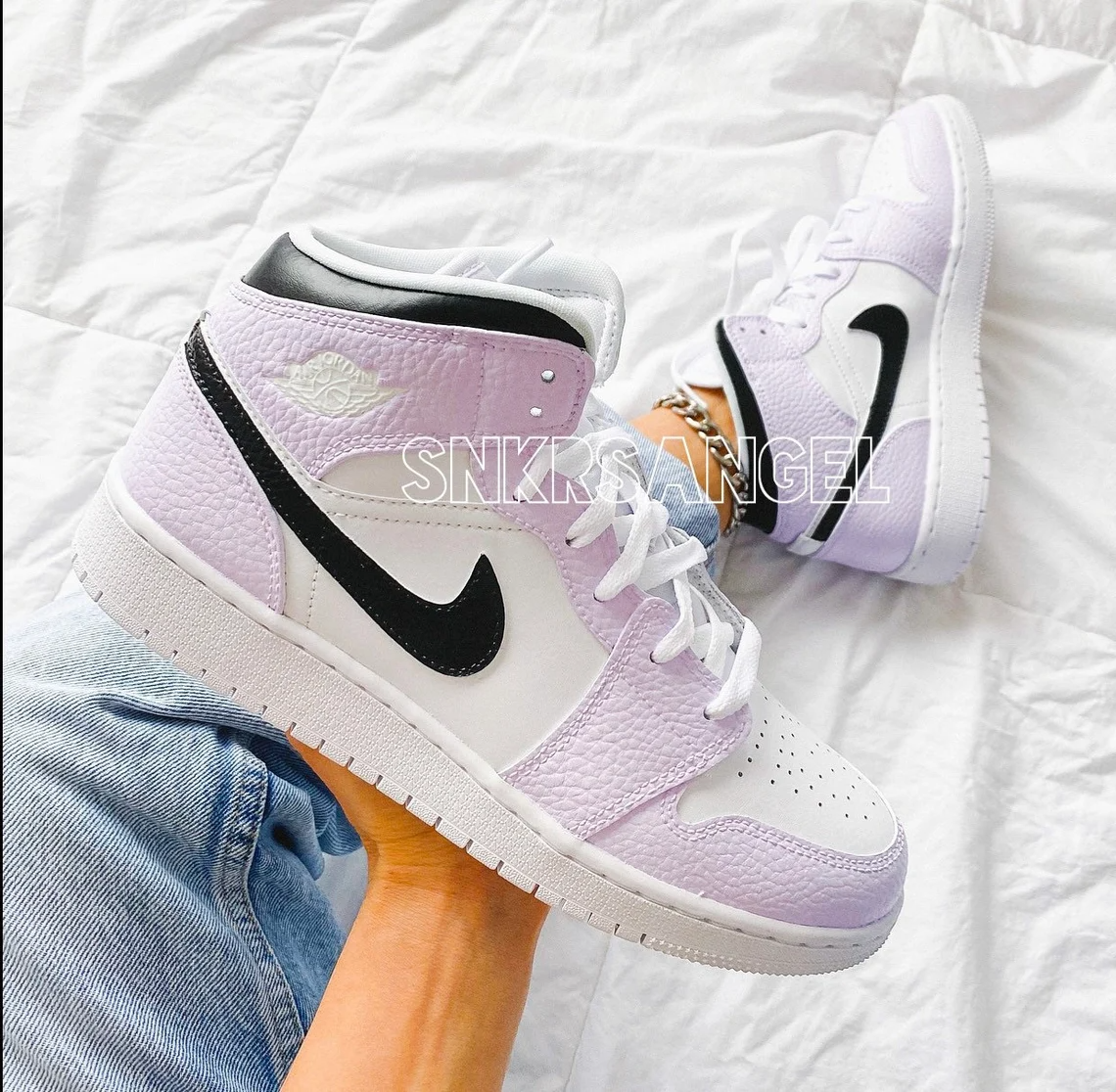 air jordan 1 lilac purple